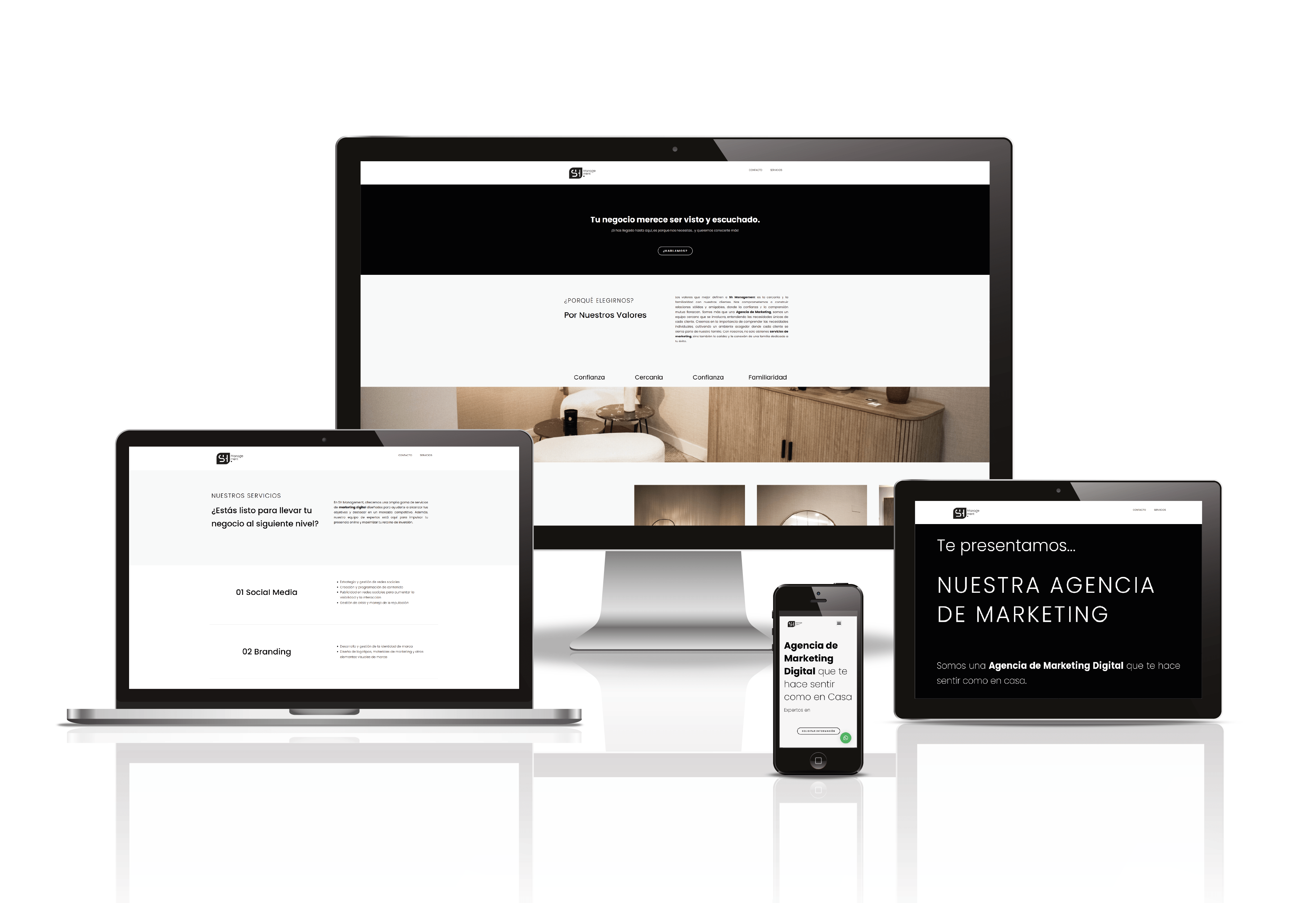 Servicio Marketing digital Diseño Web en Granada