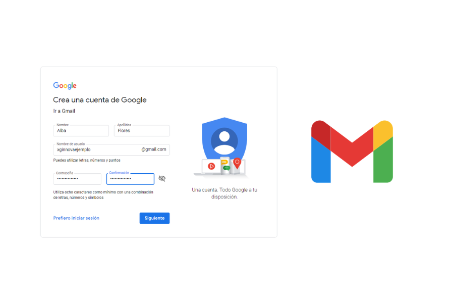 como crear cuenta gmail paso a paso 2026