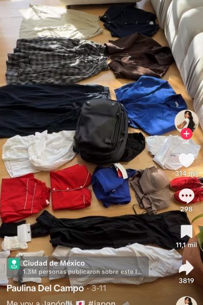 mochila de viaje viral de tiktok